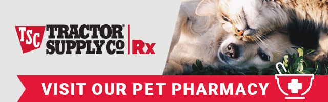 Tractor supply co. Rx Visit our pet pharmacy