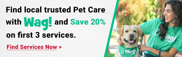 Find local trusted pet care with Wag! Walking sitting and boarding and training