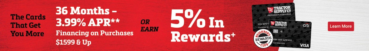 Neighbors Club Rewards 36 Months 3.99% APR Financing Available