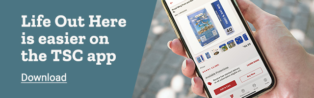 Life Out Here Is Easier on the TSC App. Download.