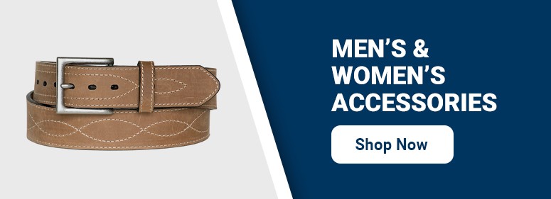 Men's and Women's Accessories. Shop Now.