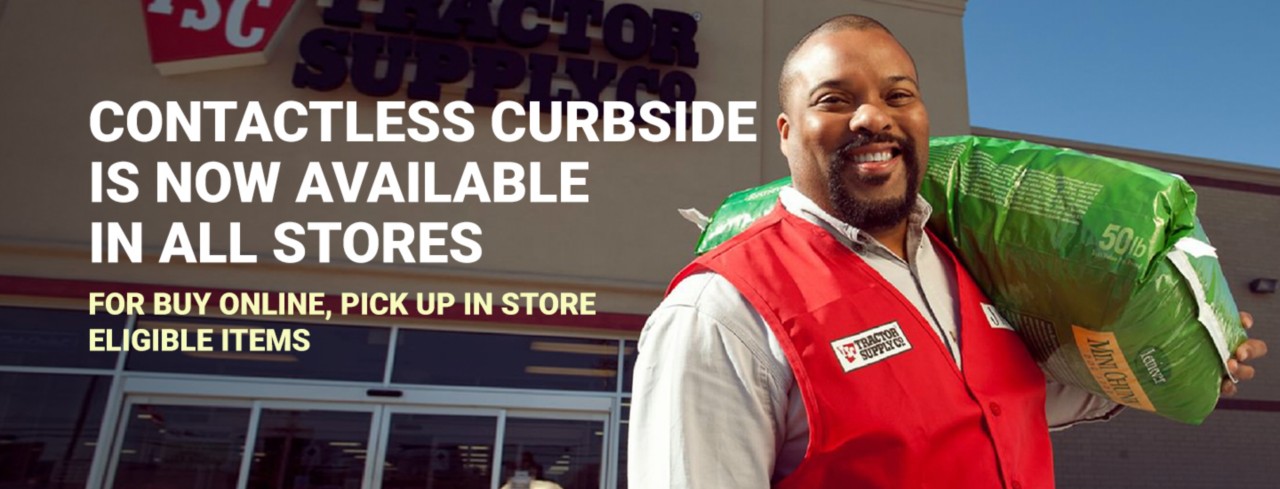 Contactless Curbside Is Now Available in all Stores. For Buy Online, Pick up in store eligible items