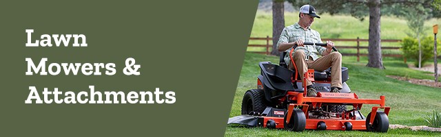 Lawn Mowers & Attachments