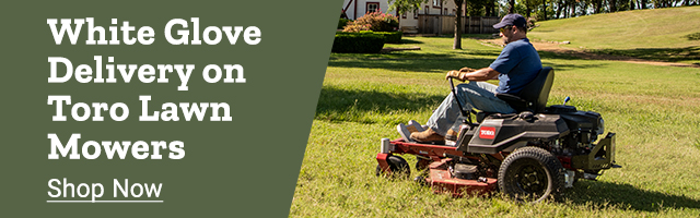 White Glove Delivery On Toro Lawn Mowers. Shop Now